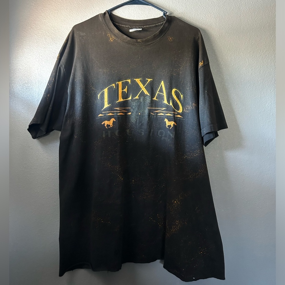 All over print Houston Texas tee